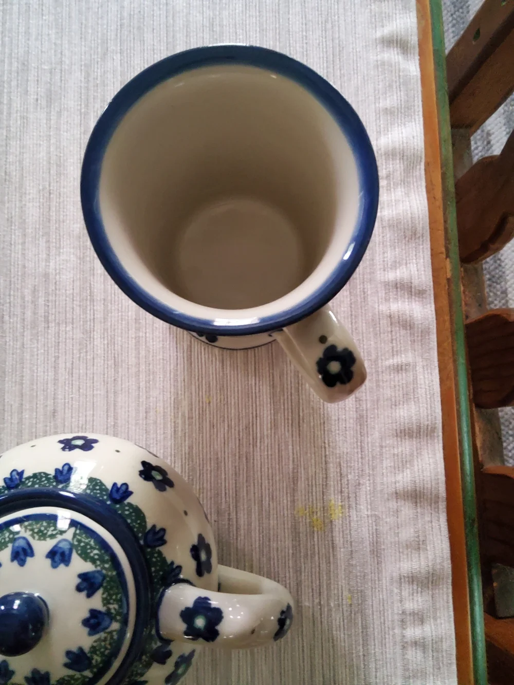 Boleslawiec Tea/Coffee Set (3 Pieces Included) EUC